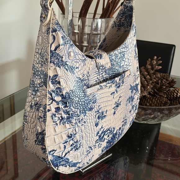 Brahmin Fallon shoulder bag Songbird Melbourne leather NWT - Picture 4 of 10